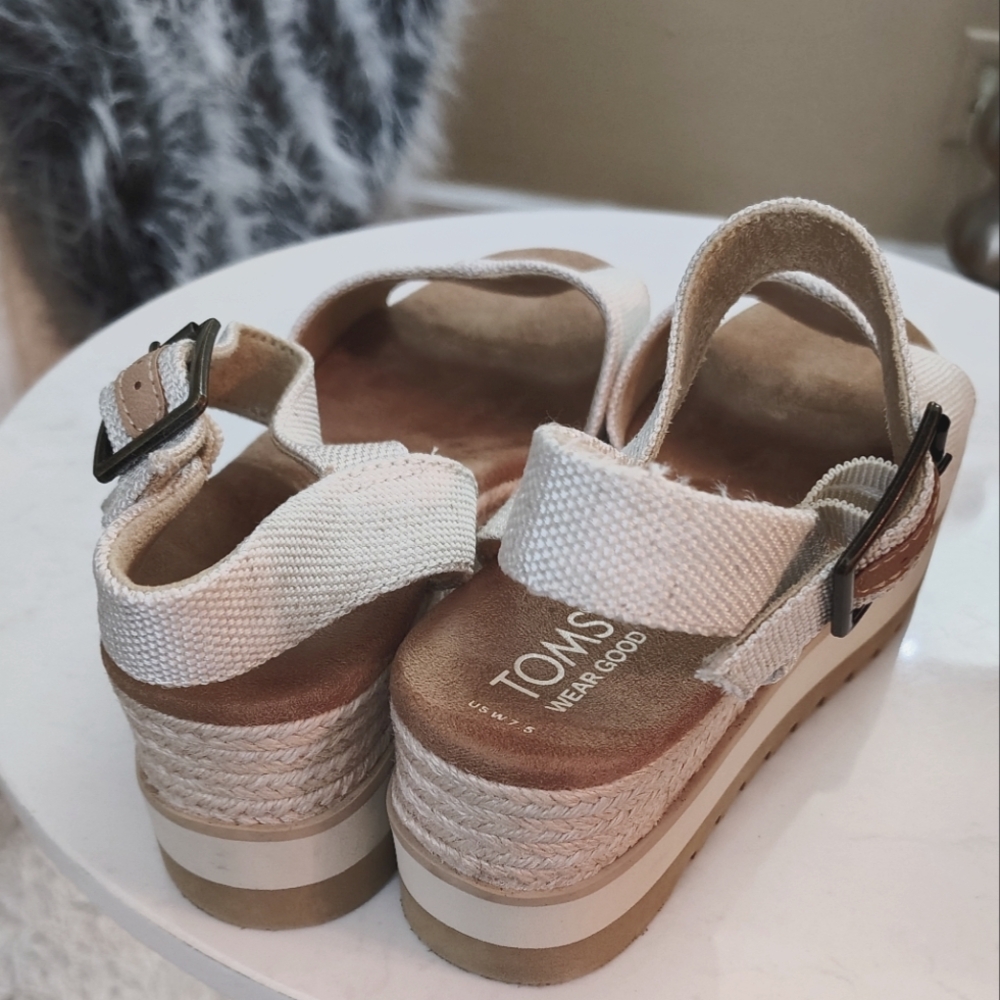 🆕⭐ Toms Natural Diana Sandals - Picture 9 of 14